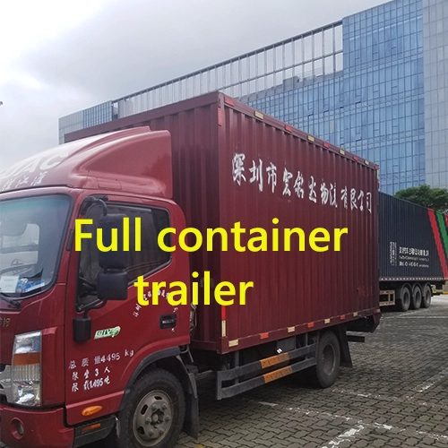 Dry goods are heavy in international logistics. What is a full container trailer? Dry goods are heavy in international logistics. What is a full container trailer?