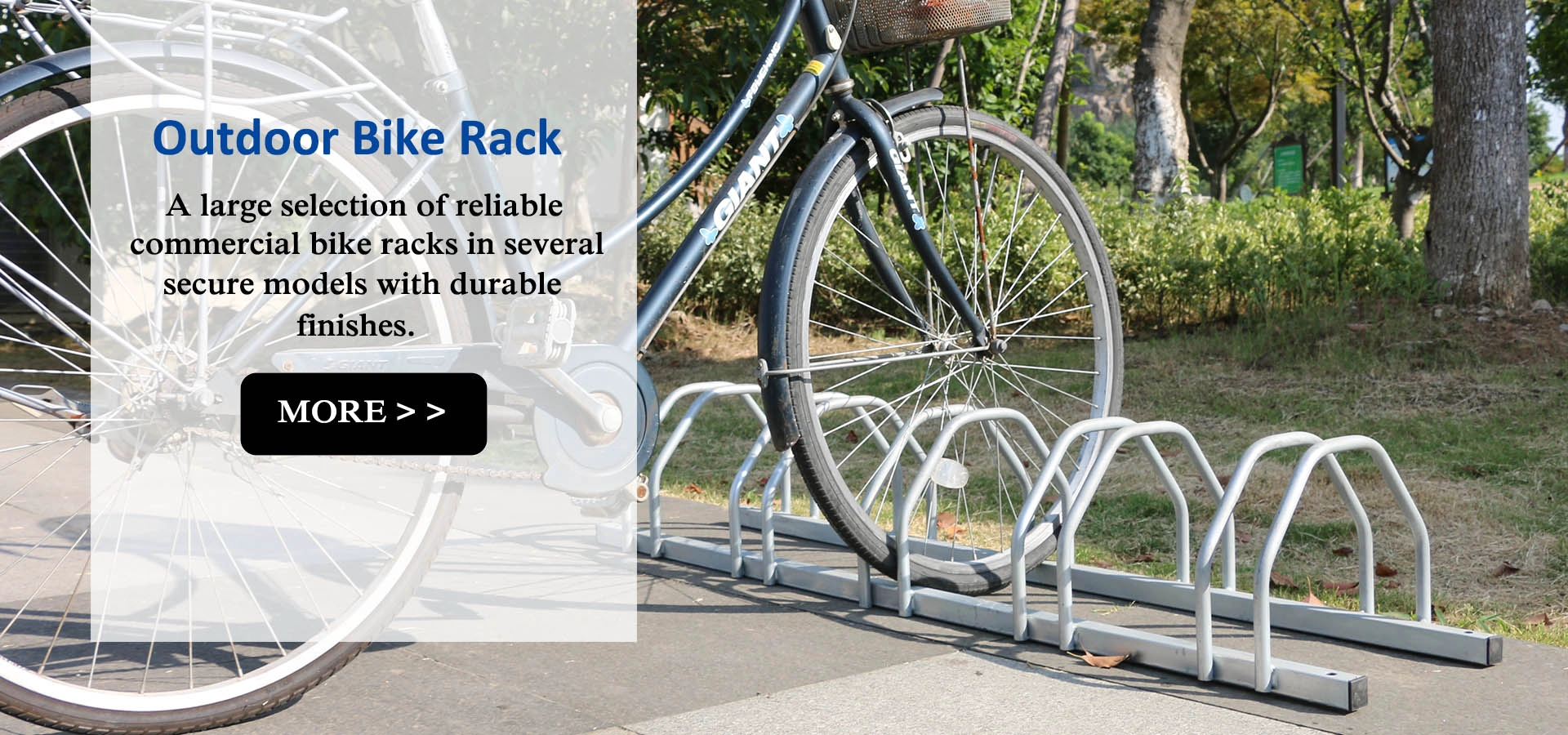 OUTDOOR BIKE RACK