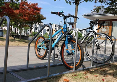 China Rack de armazenamento de bicicletas com cinco compartimentos fabricante