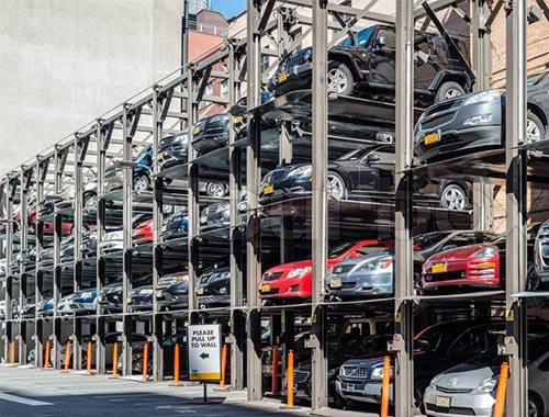 China Este rack de estacionamento de vários andares fabricante