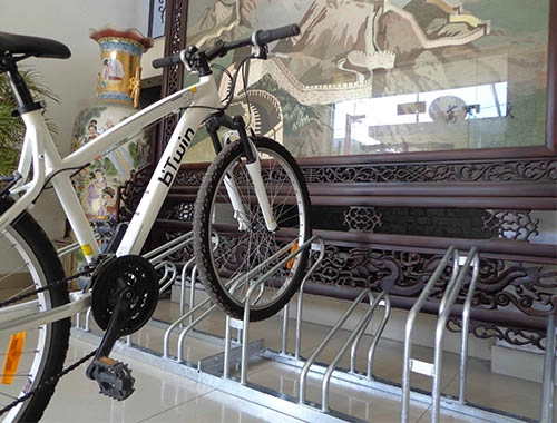 China Bloordale recebe novos bicicletários fabricante