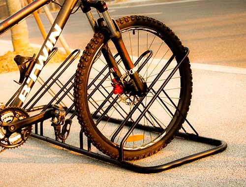 China telas semicírculo tipo bicicletários fabricante