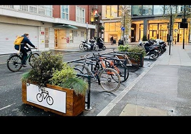 China Por amado bicicletários rua fabricante
