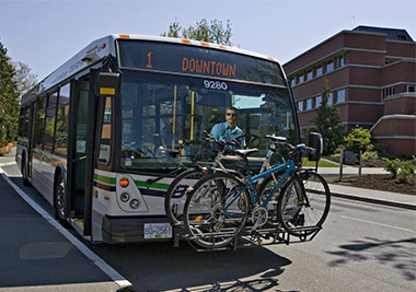 China Ônibus bicicleta amostra rack para cliente Dubai fabricante