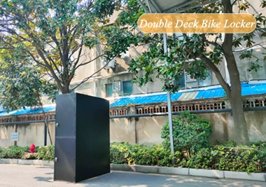 China Revolutionizing Bicycle Storage: Introducing Our Custom Double-Deck Bike Lockers manufacturer