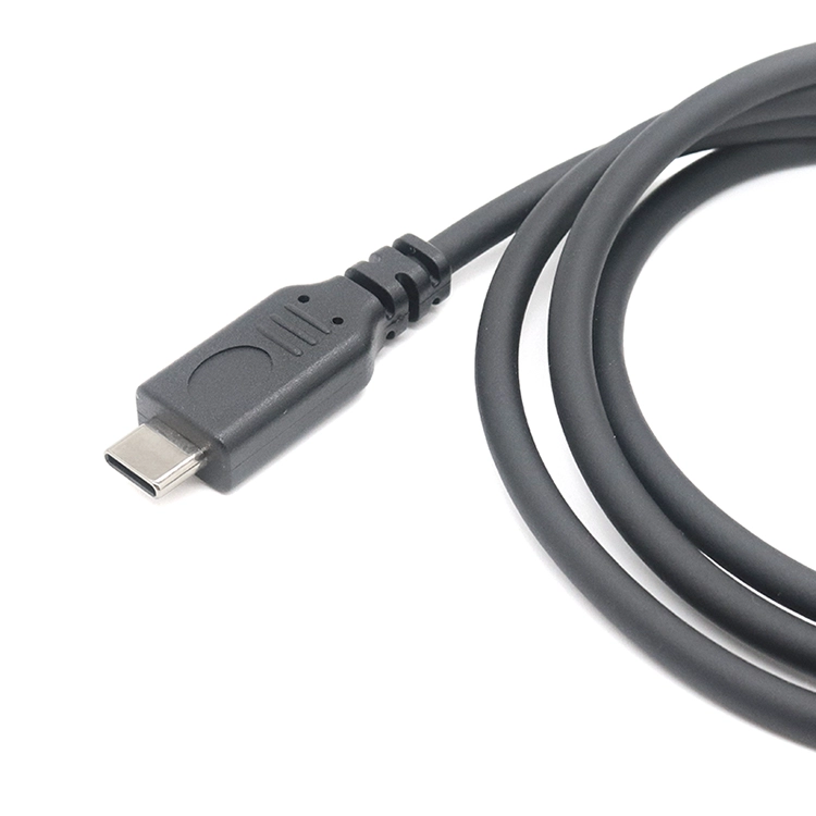 Gomito ad angolo retto da 90 gradi da USB tipo C a cavo di ricarica rapida USB tipo C PD dritto