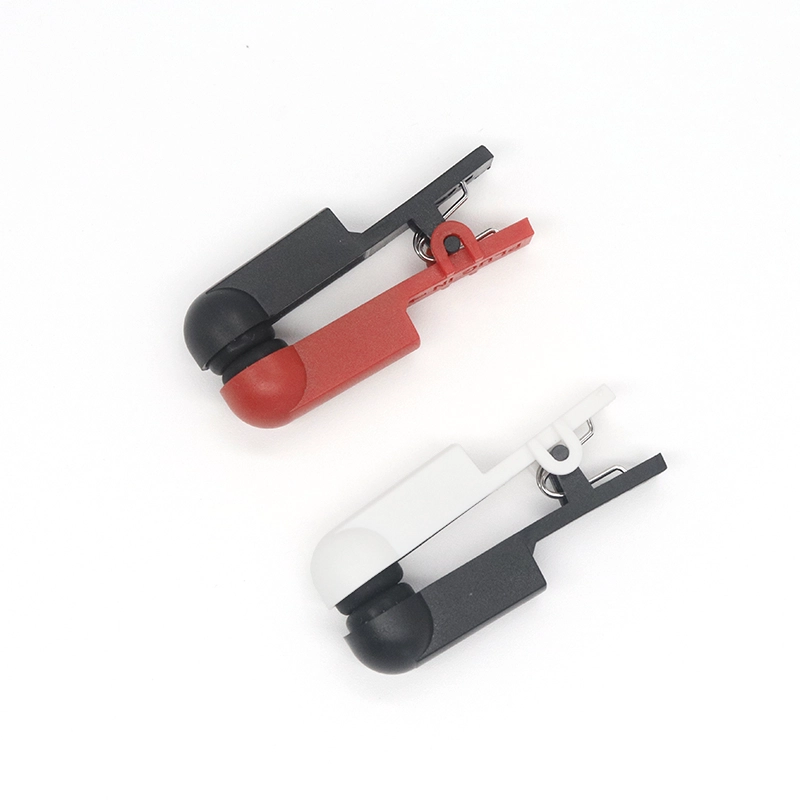 Electrodos de clip de oreja conductivos de silicona de doble cara para terapia CES