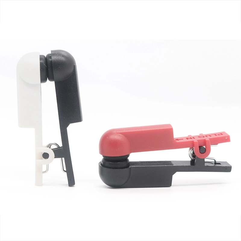 Electrodos de clip de oreja conductivos de silicona de doble cara para terapia CES