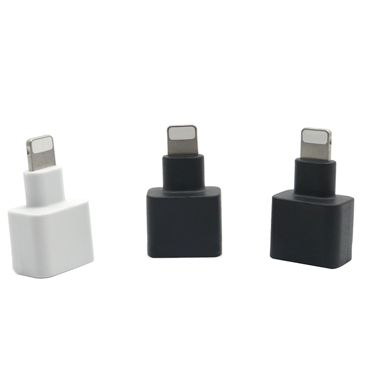China iPhone Beleuchtung 8-Pin-Stecker auf Buchse Extender OTG-Adapteranschluss Hersteller