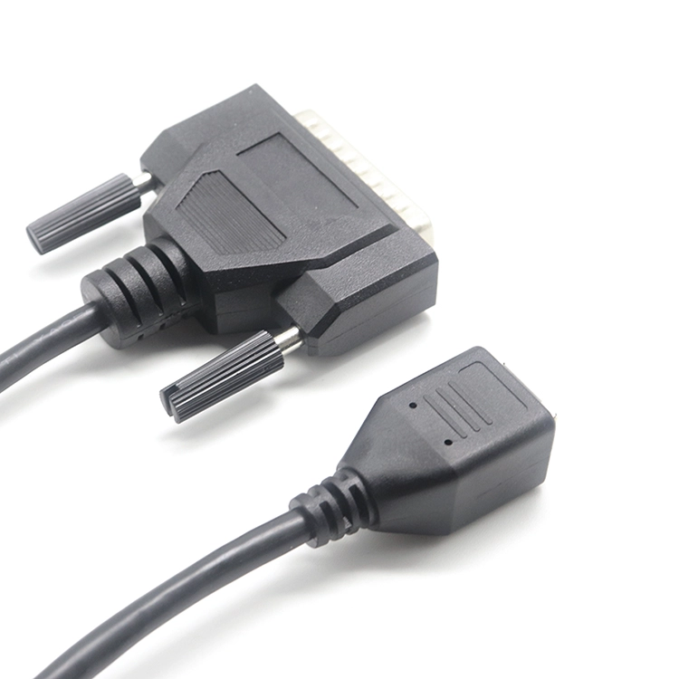 Modemverbindungskabel RJ45 8P8C Buchse auf DB25 Stecker