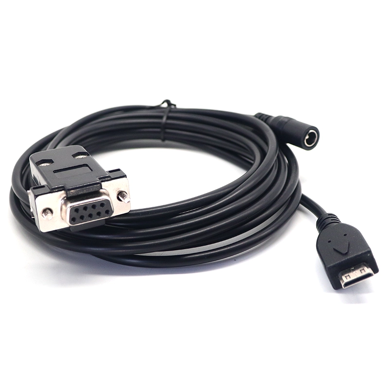 HDMI 转 RS232 DB9 串行 9 针适配器电缆,带 DC5525 连接器