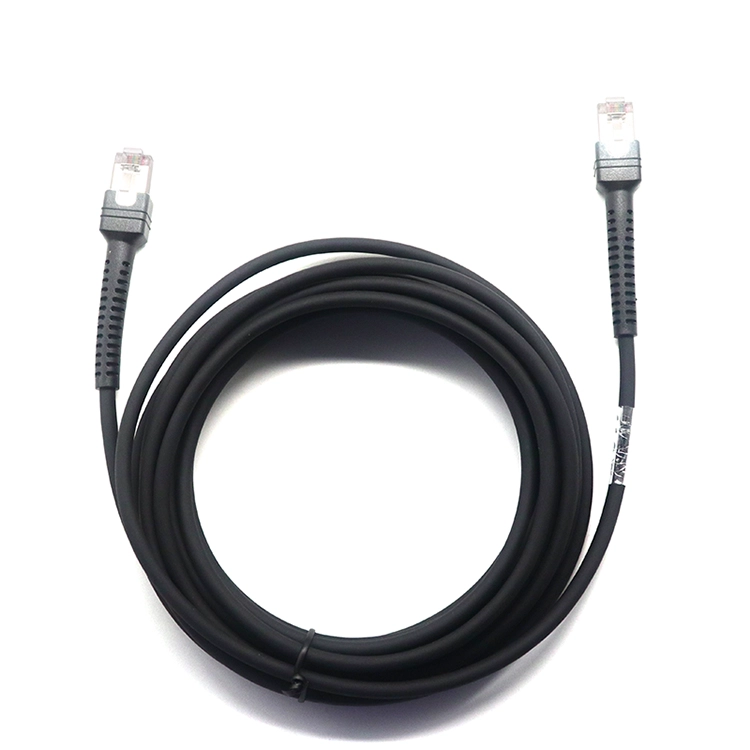 RJ50-Stecker-Stecker-Ethernet-Netzwerk-Patch-Verlängerungskabel mit geschirmten Anschlüssen