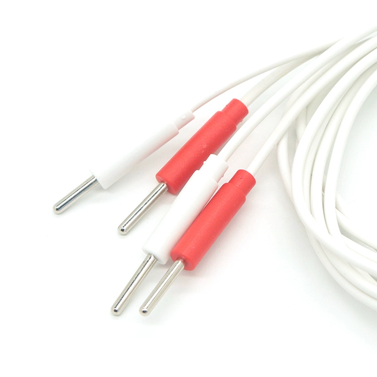 Ellbogen-Typ-C-Stecker auf 2,0-mm-Elektrode, 4-poliger Stecker