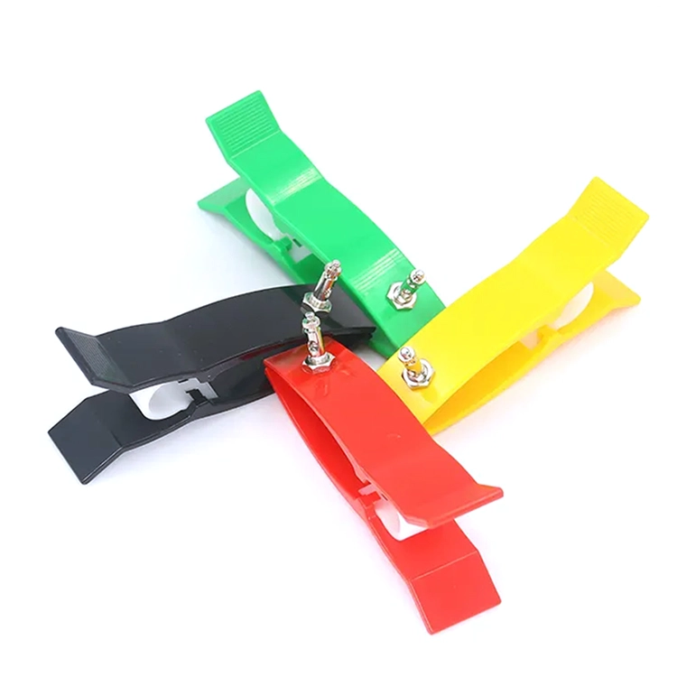 Adattatore riutilizzabile ECG/ECG Clip per elettrodi con morsetto per arti in nichel