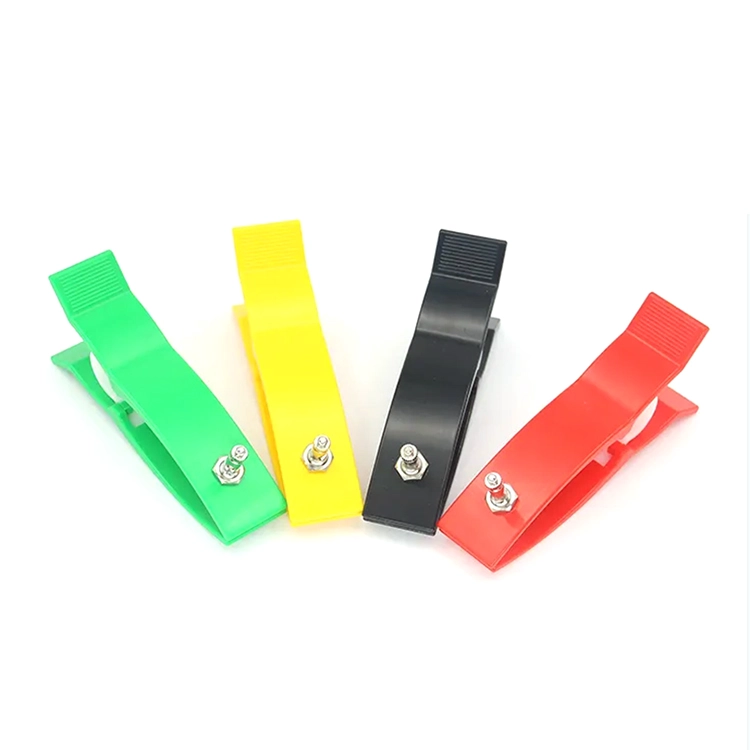Adattatore riutilizzabile ECG/ECG Clip per elettrodi con morsetto per arti in nichel