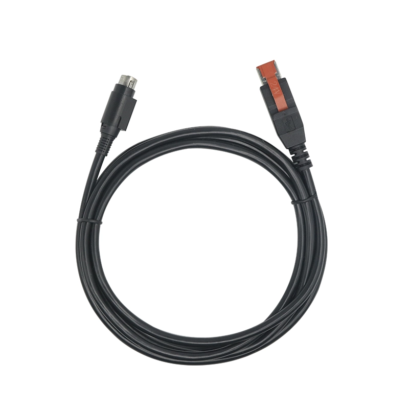 24-V-betriebenes USB-auf-3-Pin-Strom-DIN-Stecker-Verlängerungskabel
