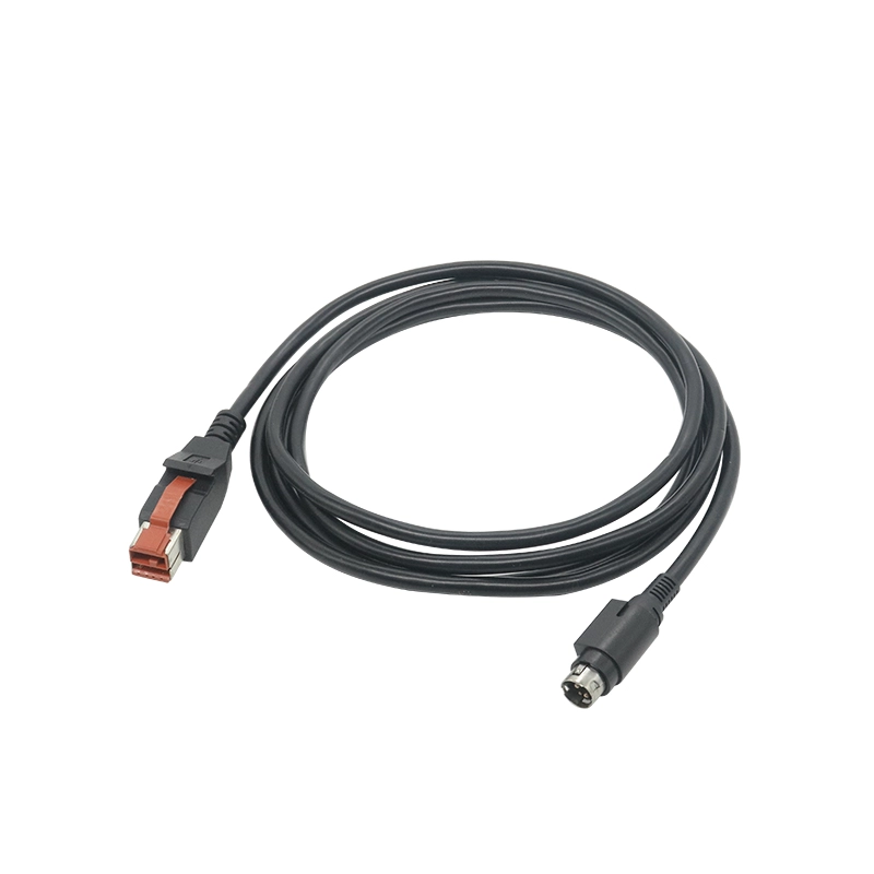 24-V-betriebenes USB-auf-3-Pin-Strom-DIN-Stecker-Verlängerungskabel