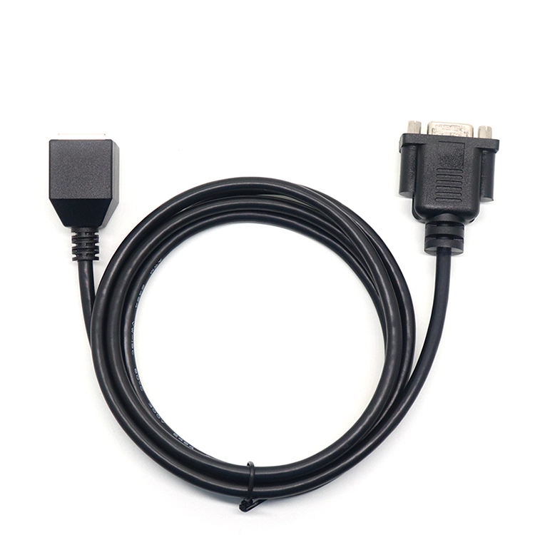 DB9 针母头转 8P8C RJ45 母头连接器控制台电缆
