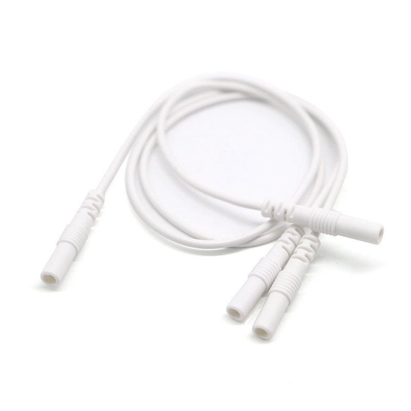 Ersatzkabel für Zehnereinheit, 2,0-mm-Pin-Buchse, Verlängerungselektrodenkabel
