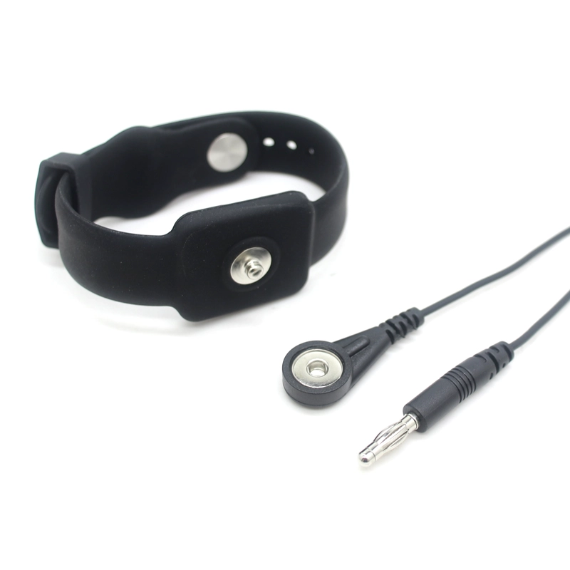 China Carbon Conductive Silicone rubber Wristband for Tens EMS Simulation Electrode manufacturer