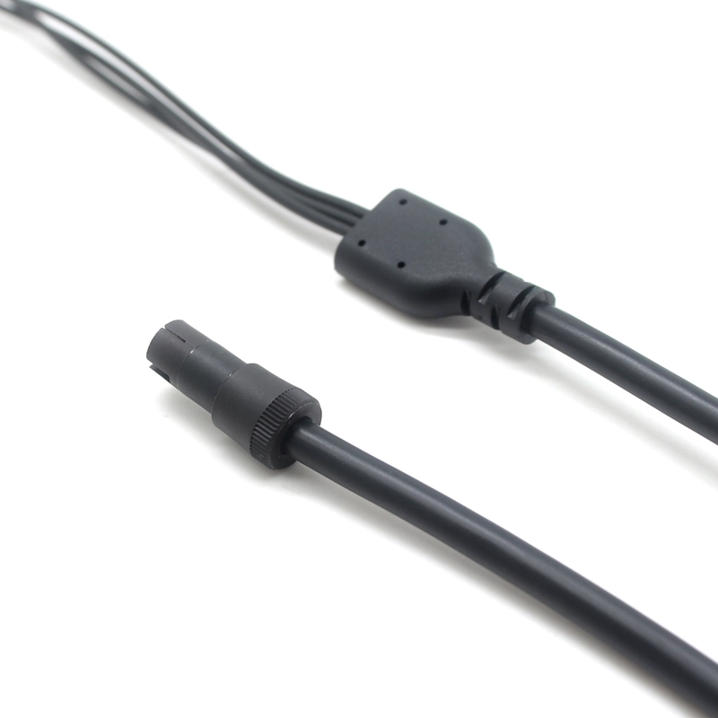 Universal 3in1 4P Snap-in Plug To 2.0 Electrode Pin ECG Electrode Needle Lead Cable With SR For Medical Equipment