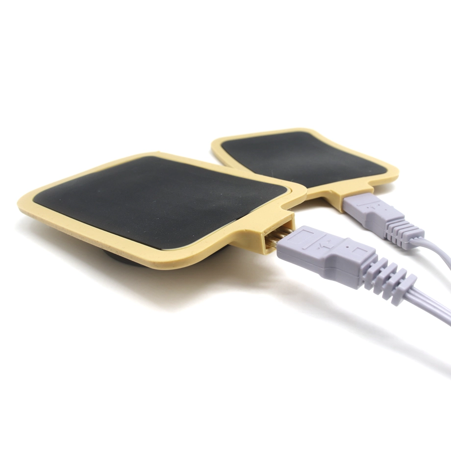 Tens Unit leads Wires, 90 Degree DC3.5 safety Plug to Dual 2.0 Electrode ECG Needle Pin Electrodes Cable Equipped - COPY - 54t843