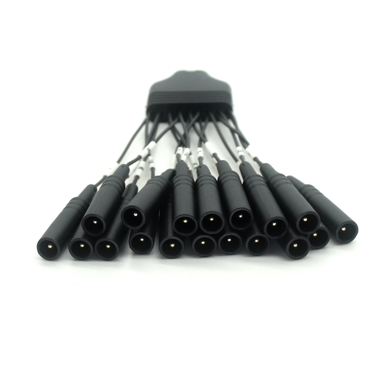 Multi Functional 18in1 USB Type C To 2.0 Electrode Pin ECG Lead Wire Cable