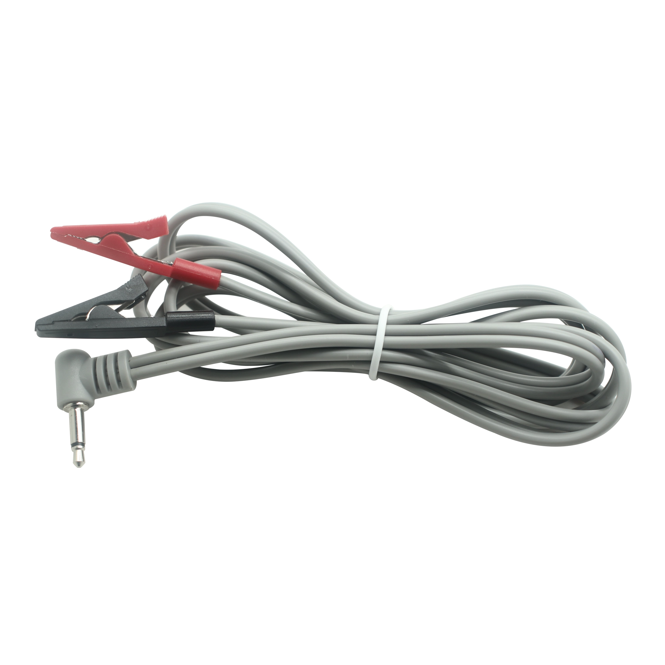 Cina Clip a coccodrillo audio all-inclusive premium da 90° ad angolo retto da 2,0 mm Cavi da 1 a 2 per fisioterapia produttore