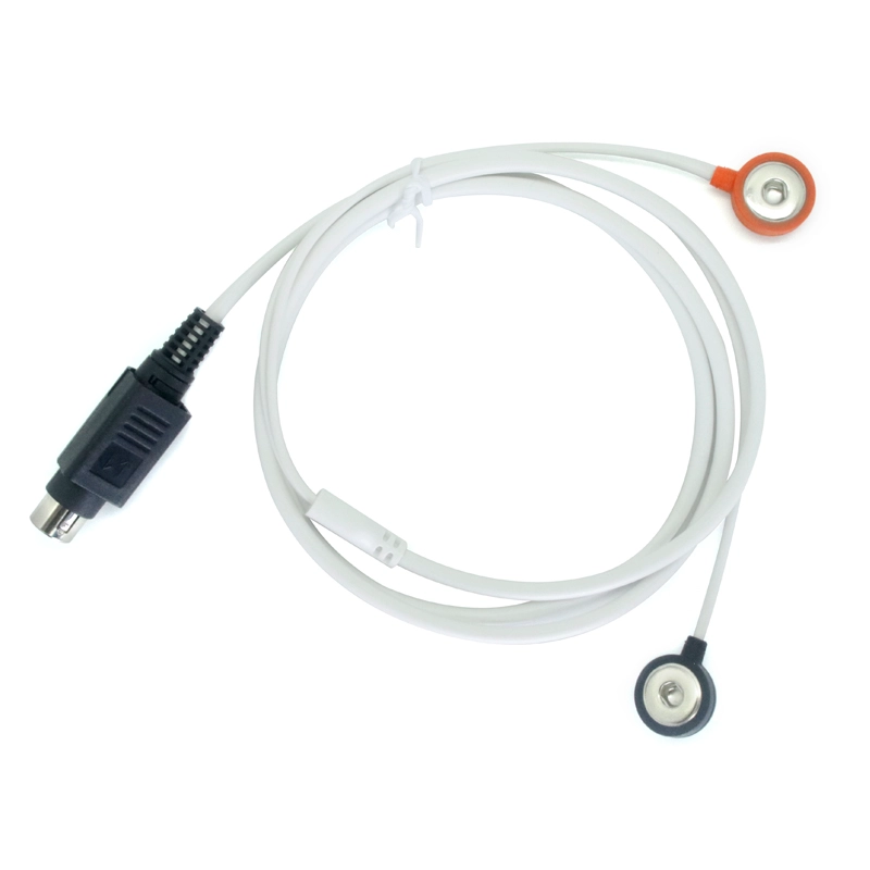 Hochqualität 6 Pin Mini Din versammelt 2 in 1 4.0 Medizinische weibliche Stecker Physiotherapiekabel für Krankenhaus- und Hausgebrauch ISO13485 Guangdong Hersteller