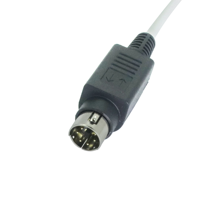 Hochqualität 6 Pin Mini Din versammelt 2 in 1 4.0 Medizinische weibliche Stecker Physiotherapiekabel für Krankenhaus- und Hausgebrauch ISO13485 Guangdong Hersteller