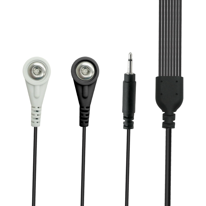 Factory Direct Medical Grade Audio Jack Physiotherapy Cables Series-CE-zertifiziert für TENS/EMS/NMES-Geräte Factory Direct Medical Grade Audio Jack Physiotherapy Cables Series-CE-zertifiziert für TENS/EMS/NMES-Geräte