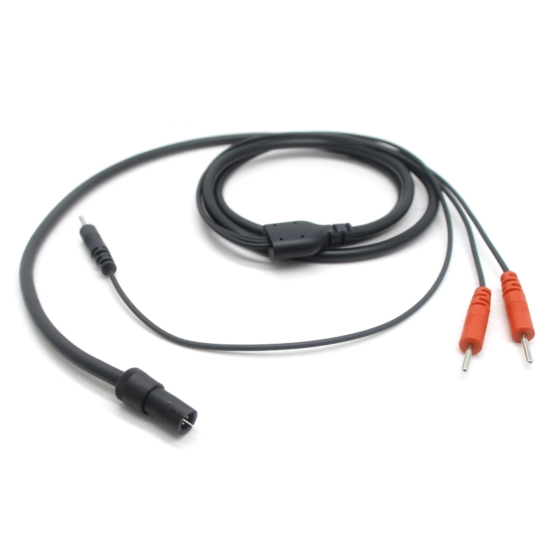 China Customized 4p Stecker zum 2,0 mm Elektrodenstift 3 Anlaufzehnkabel | OEM TENS EMS -Kabelhersteller Hersteller