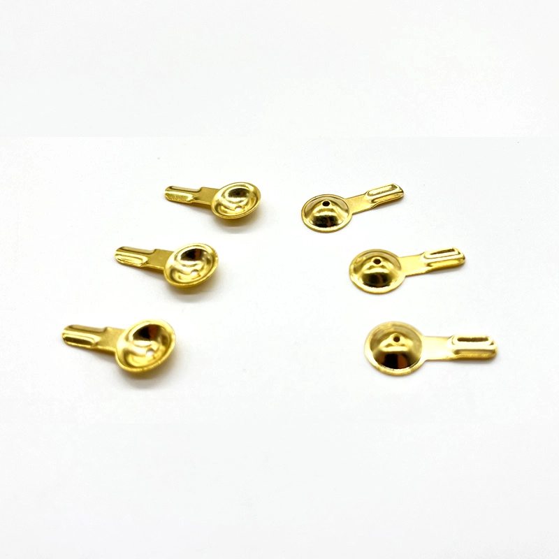 Eletrodos de EEG de disco de disco ouro de cobre para aplicações úmidas | BCI Signal Collection Accessories Fabricante da Dongguan China