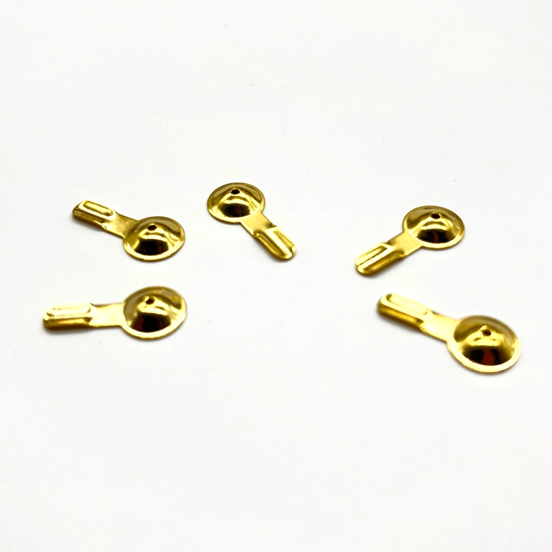 Eletrodos de EEG de disco de disco ouro de cobre para aplicações úmidas | BCI Signal Collection Accessories Fabricante da Dongguan China