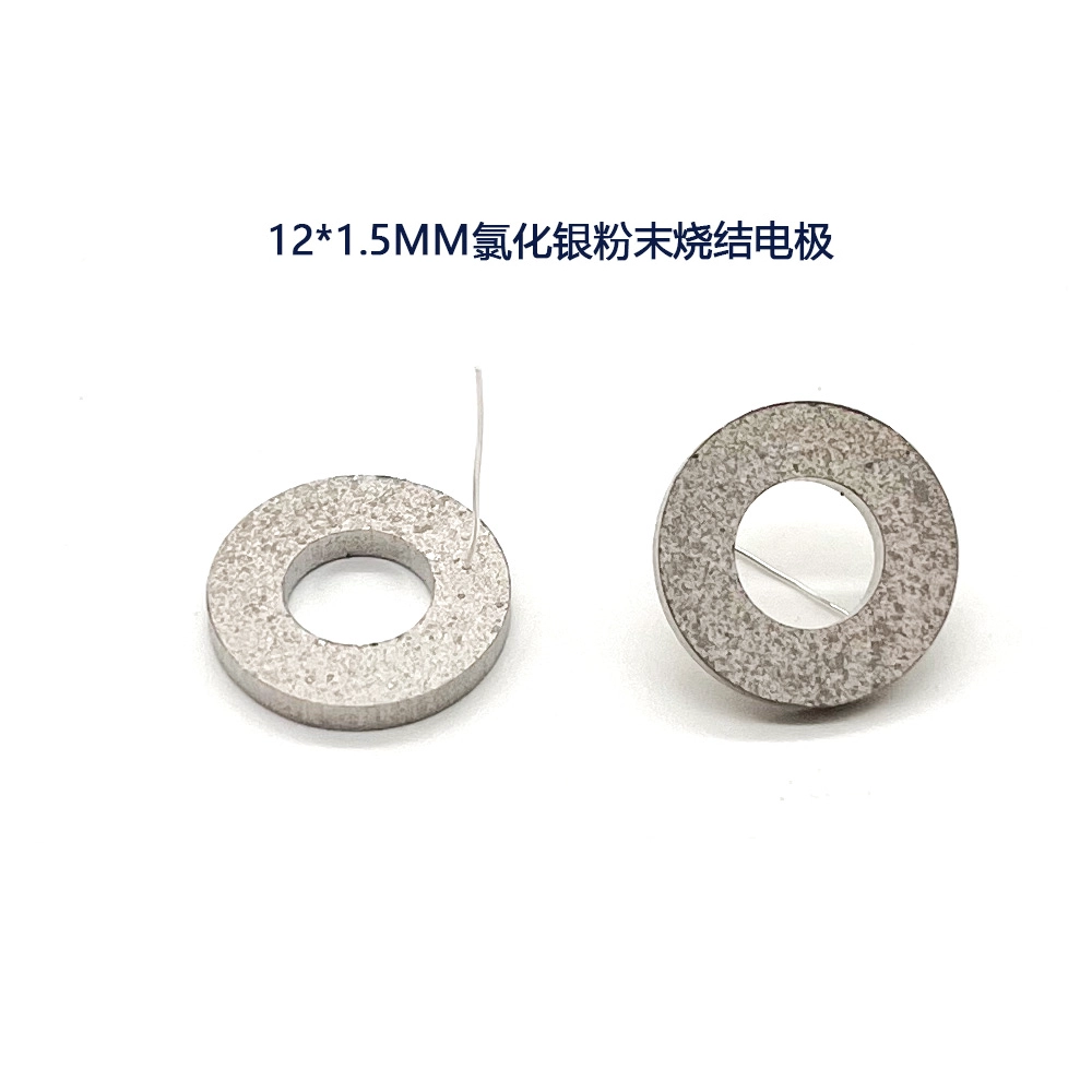 12mm eletrodo de referência de cloreto de prata AG/AGCL de alta precisão de 12 mm para sensores de EEG | Fabricante de Dongguan