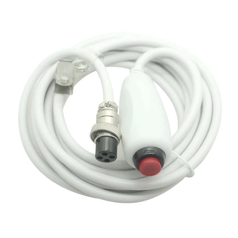 China M16 M12 4Pin Stecker Stecker Kabeldrahtschwester Anrufknopf wasserdichtes Kabel für Patienten | ISO13485 & ISO9001 zertifiziert | Dongguan Hersteller und Lieferant Hersteller
