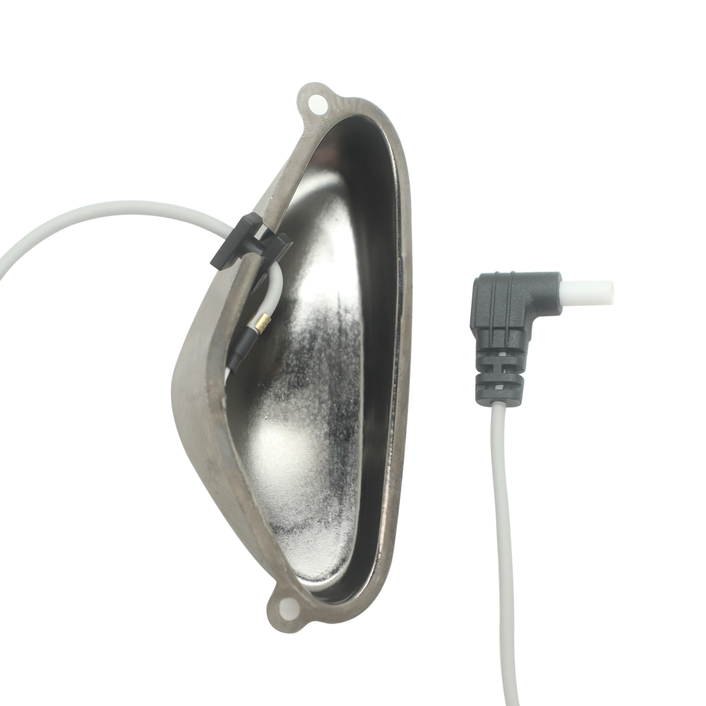 Anpassbare Physiotherapie Bleidraht DC 2,35 mm männlich medizinisches Kabel mit Metallschale | Zertifizierter medizinischer Hersteller