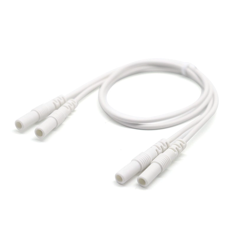 China Tubo redondo de 1,5 mm de 1,5 mm a um cabo médico de tubo redondo 1,5 mm para fisioterapia | Fabricante de fios de chumbo do Dongguan fabricante