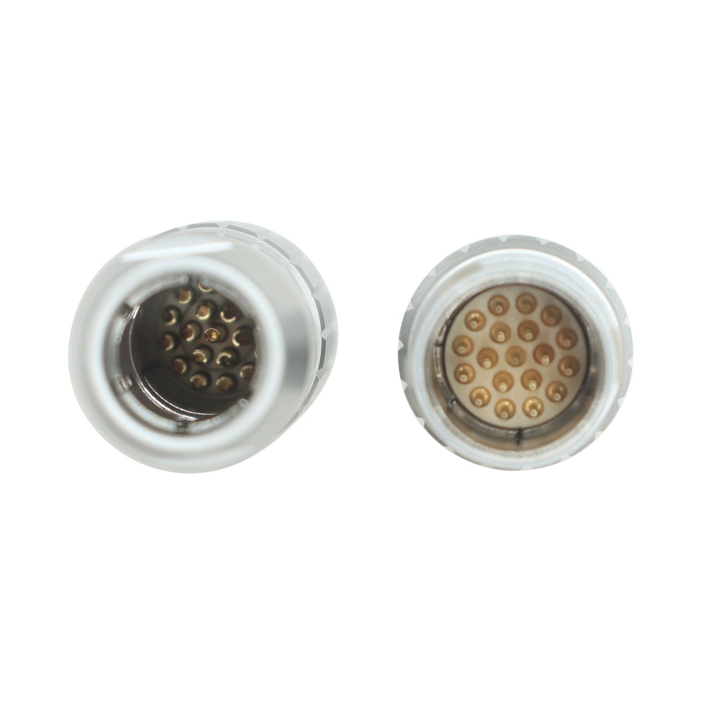 Conector macho LEMOS 2B 19 pinos de metal de alta qualidade para equipamentos industriais e médicos | Fabricante médico de Dongguan China