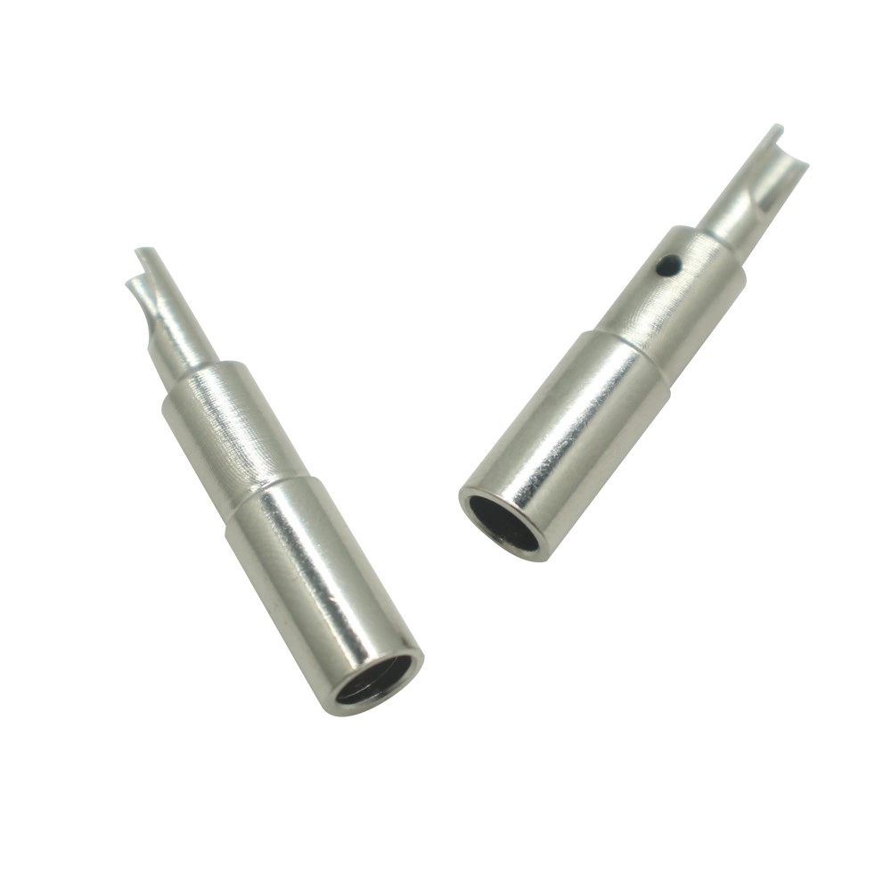 China 4.0mm Banana Plug Soquete Fêmea Conector de Cobre Niquelado | Fabricante certificado Dongguan ISO13485 fabricante