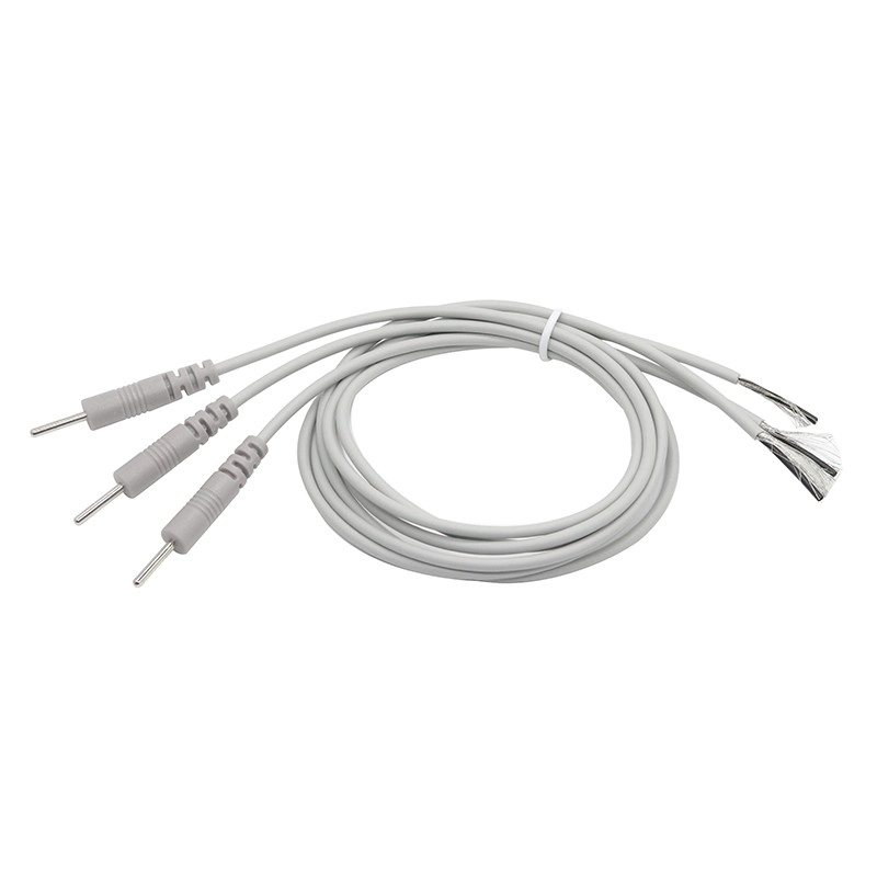 China Pino de eletrodo blindado trançado de 2,0 mm para abrir fio de eletrodo médico para ECG EMG | Fornecedor certificado Dongguan ISO13485 fabricante