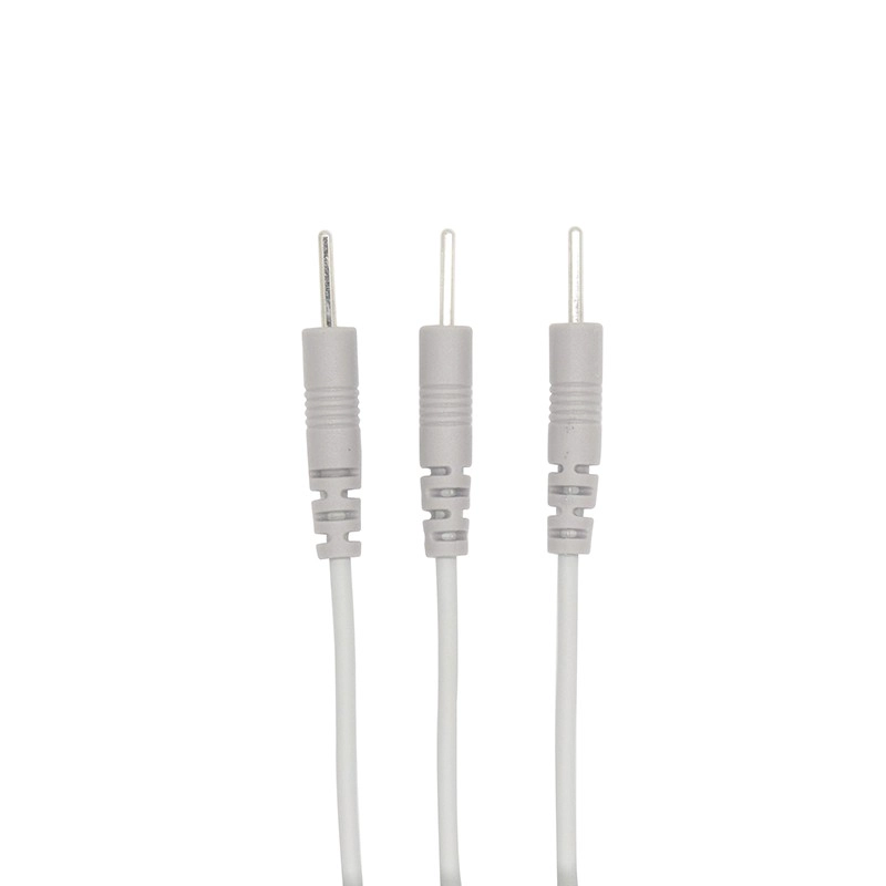 用于心电图 EMG 的开放式医疗电极引线的编织屏蔽 2.0mm 电极针 |东莞ISO13485认证供应商