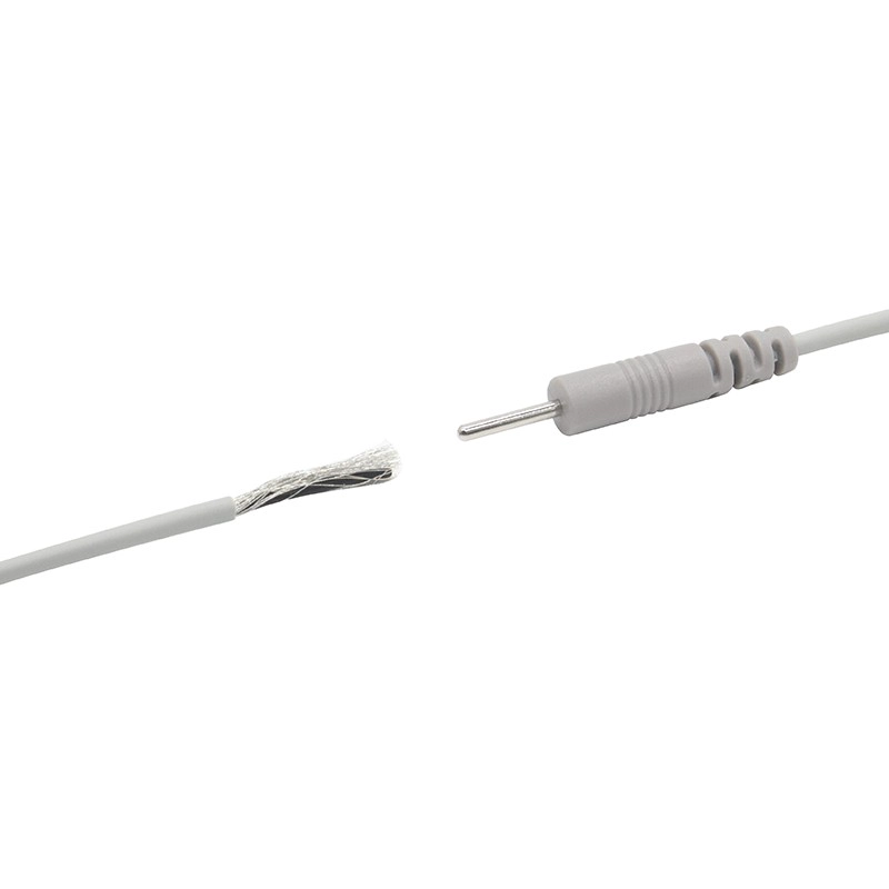 用于心电图 EMG 的开放式医疗电极引线的编织屏蔽 2.0mm 电极针 |东莞ISO13485认证供应商