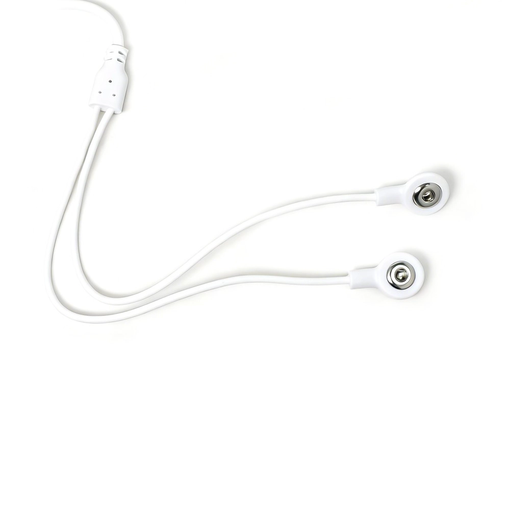 Gerader 2,5-mm-Audio-Stecker auf SR-Stecker, Y-Split, Dual 2,5 mm medizinisches Schnappkabel mit Buchse | ISO 13485 Dongguan Hersteller