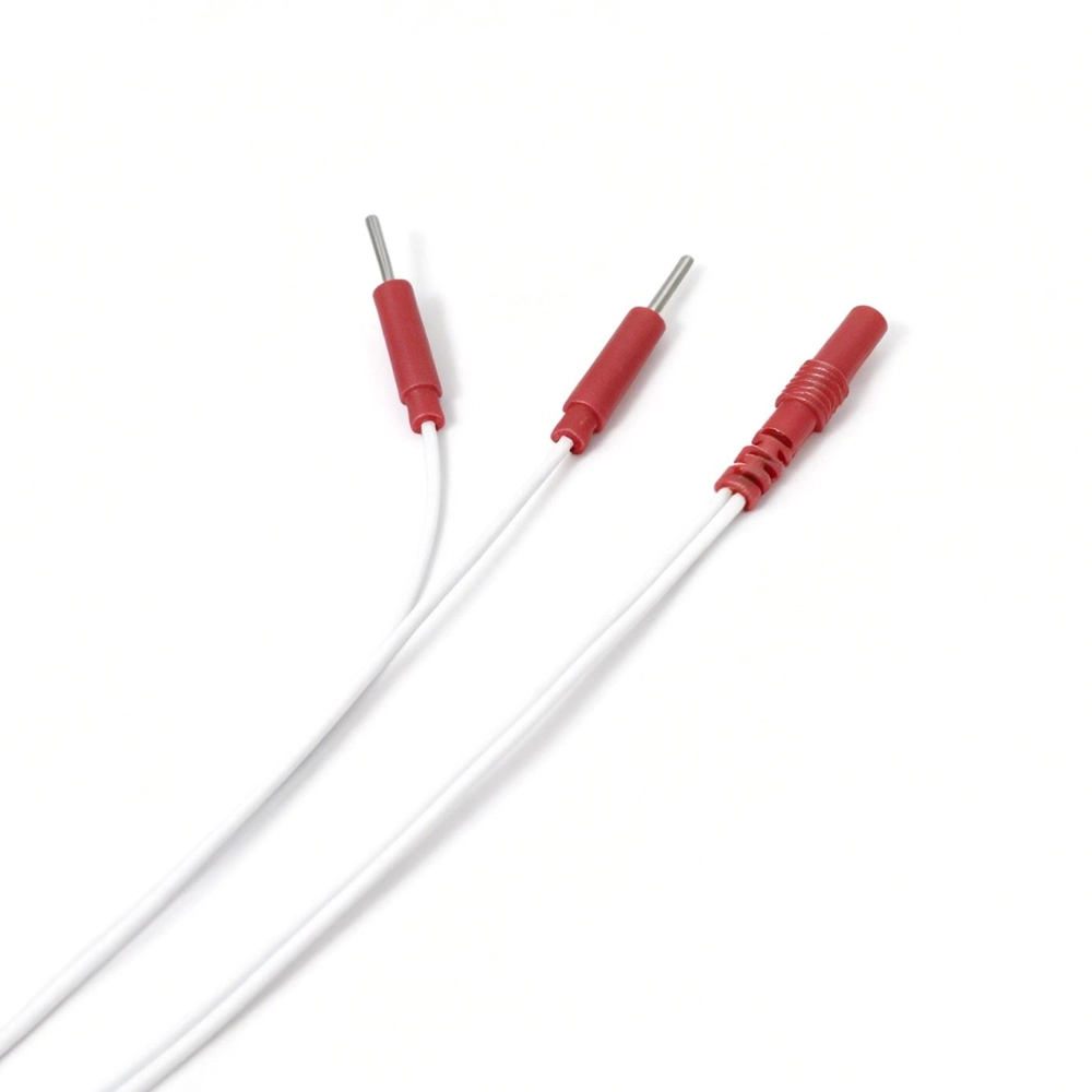 Werkseitig angepasstes 2,0-mm-Rundrohr mit 2 Leitungen, 2,0-mm-Elektrodenstift-Therapiekabel | Kabelfabrik Dongguan