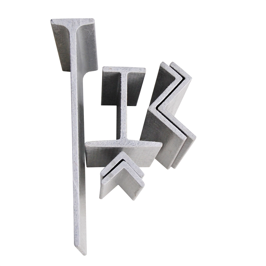 Various Shapes Pultruded Profiles Glass Fiber Reinforced Polyester GRP Pultrusion