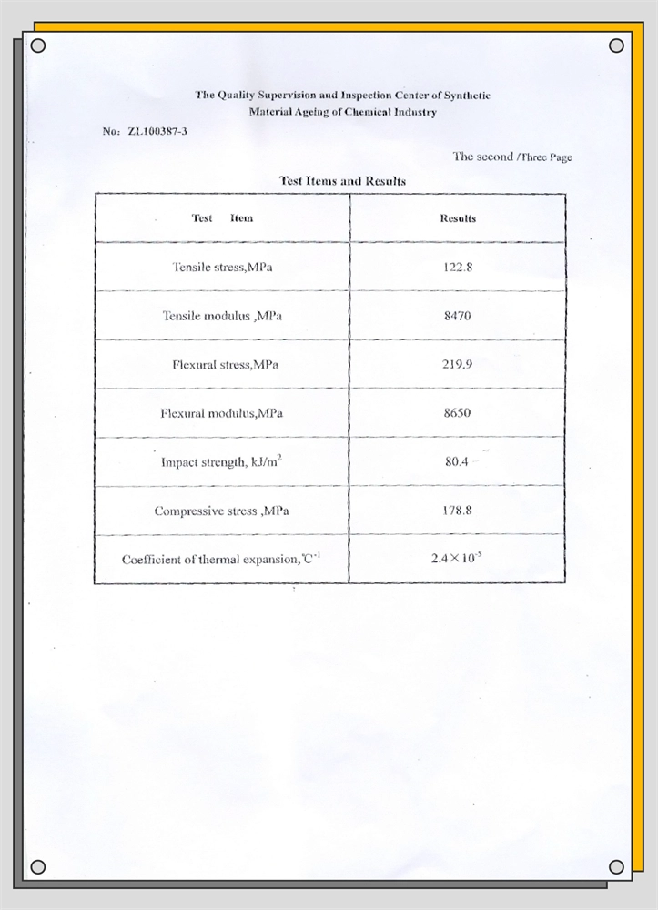 China FRP Sheet Data Sheet manufacturer