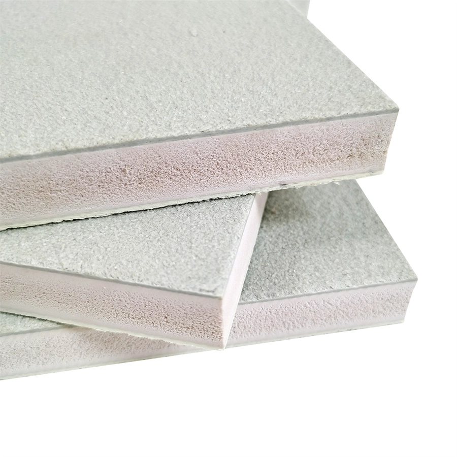 ประเทศจีน ทรายไฟเบอร์กลาสเสริมแรงพลาสติก FRP PVC Foam Sandwich Panel สำหรับ Rock Climbing Board ผู้ผลิต