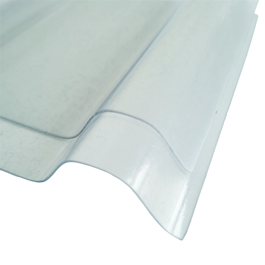 Lampu Bumbung Bersalut Gel Beralun Lutsinar Komposit GRP FRP Panel Bumbung Gentian Kaca