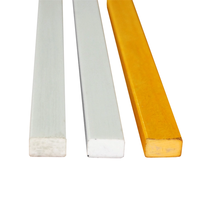 Custom Pultruded Fiberglass Reinforced Plastic Flat Profiles FRP Strip Manufacturers